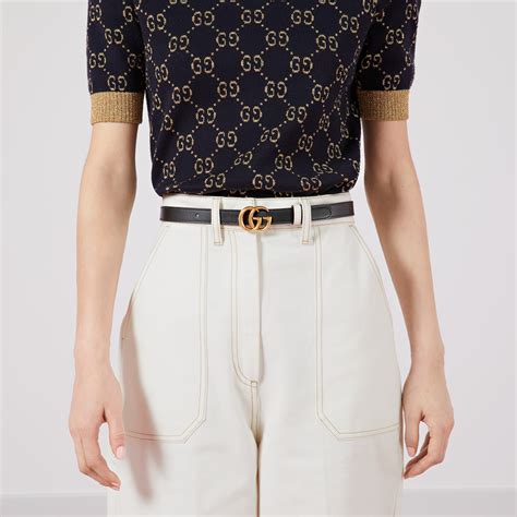 cintura gucci sottile